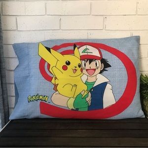 Pokémon Standard Pillow Case Pikachu Ash